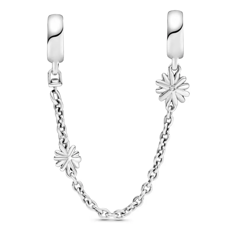 Pandora Daisy Flower Safety Chain Charm 798764C01-05