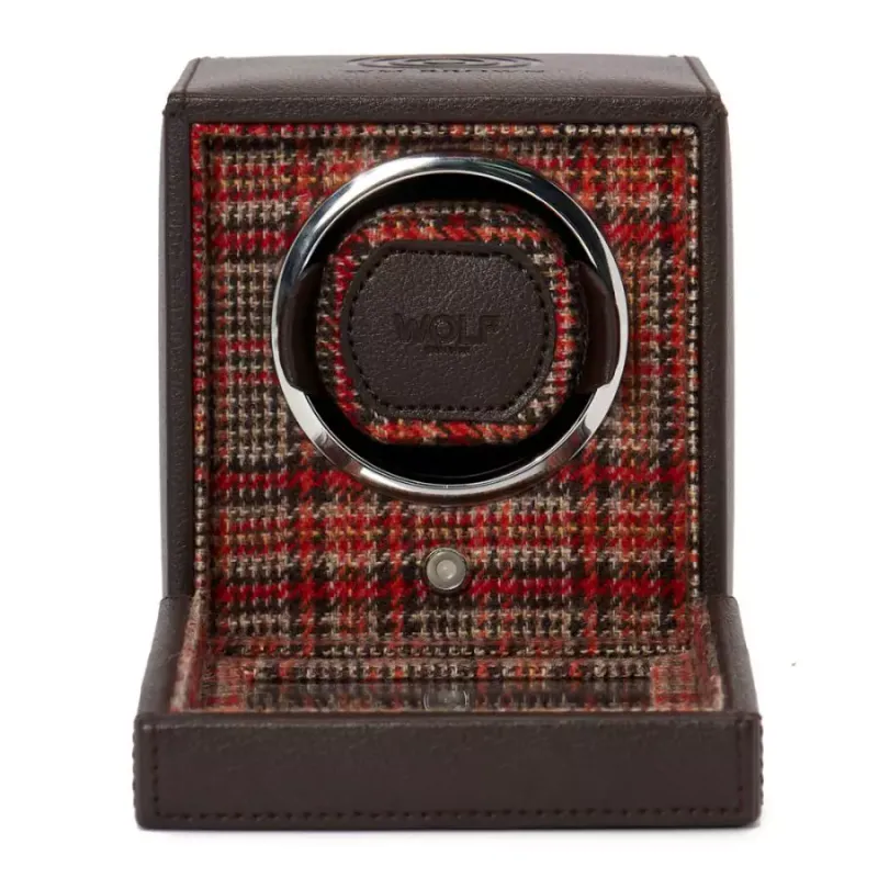 Wolf WM Brown Single Watch Winder - Brown 800670