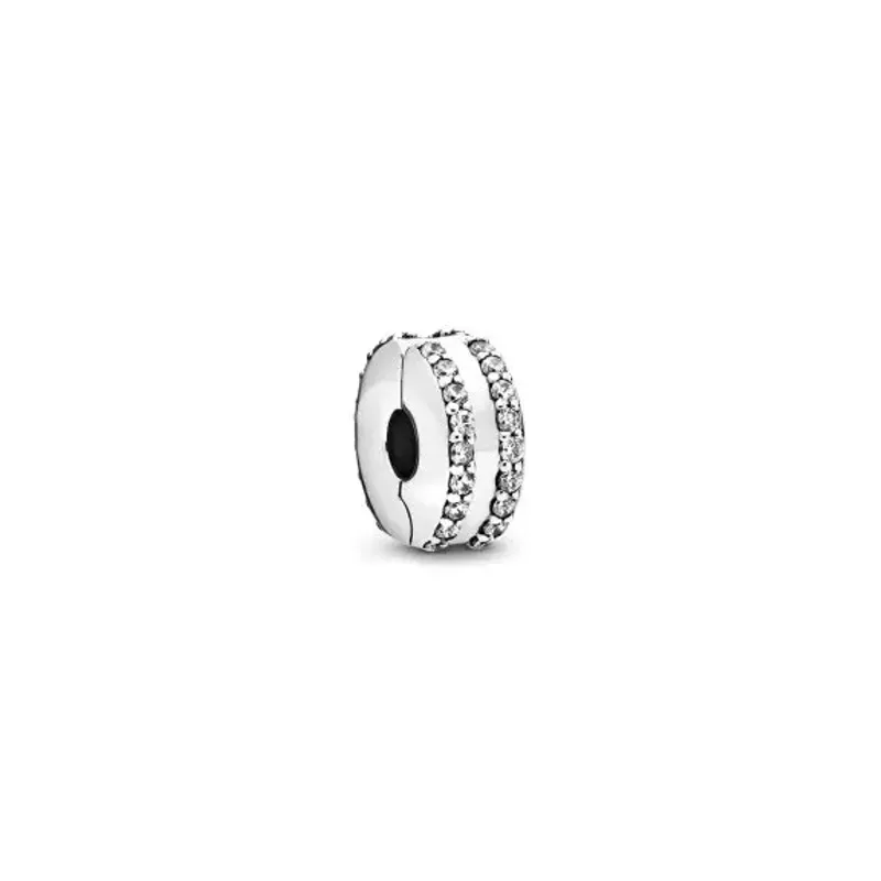 Pandora Clip Lined Pave 798422C01