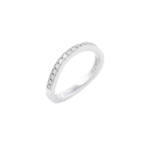 Image Weeding Ring Meister White Gold with 18 Diamonds