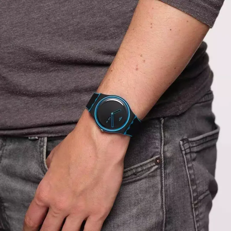 Swatch MINIMAL LINE BLUE SO29S701