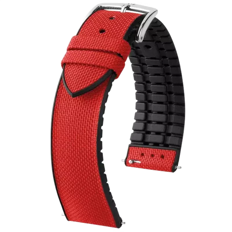 Hirsch Bracelet Arne M Red and Black 0925090120-2-18