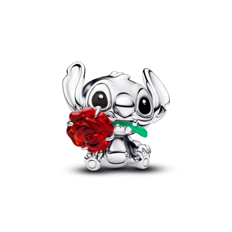 Pandora Stitch Pendent with Red Rose 794378C01
